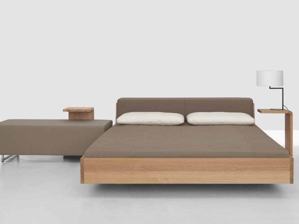 Двуспальная кровать с мягким изголовьем ZEITRAUM FUSION ARCH-00115130 - Вид №1