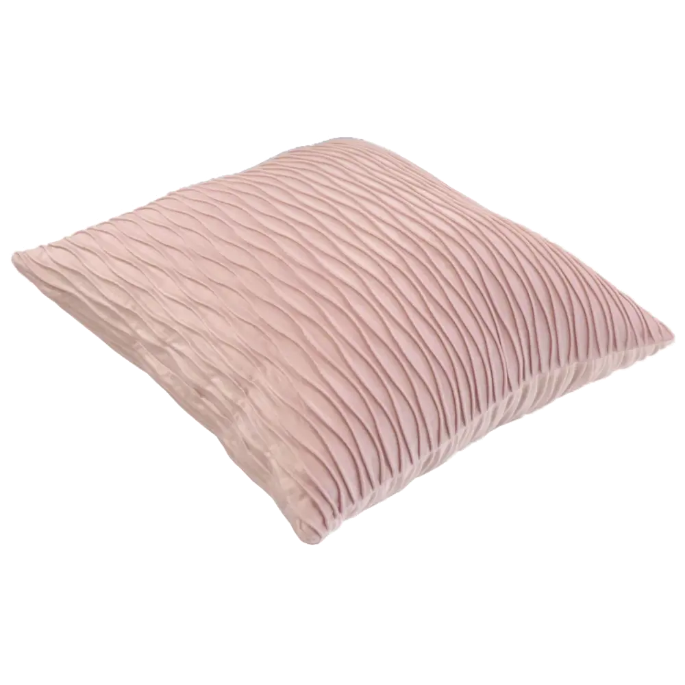 Подушка Барокко 45x45 см цвет светло-розовый LINEN WAY STLM-2050179 - Вид №1
