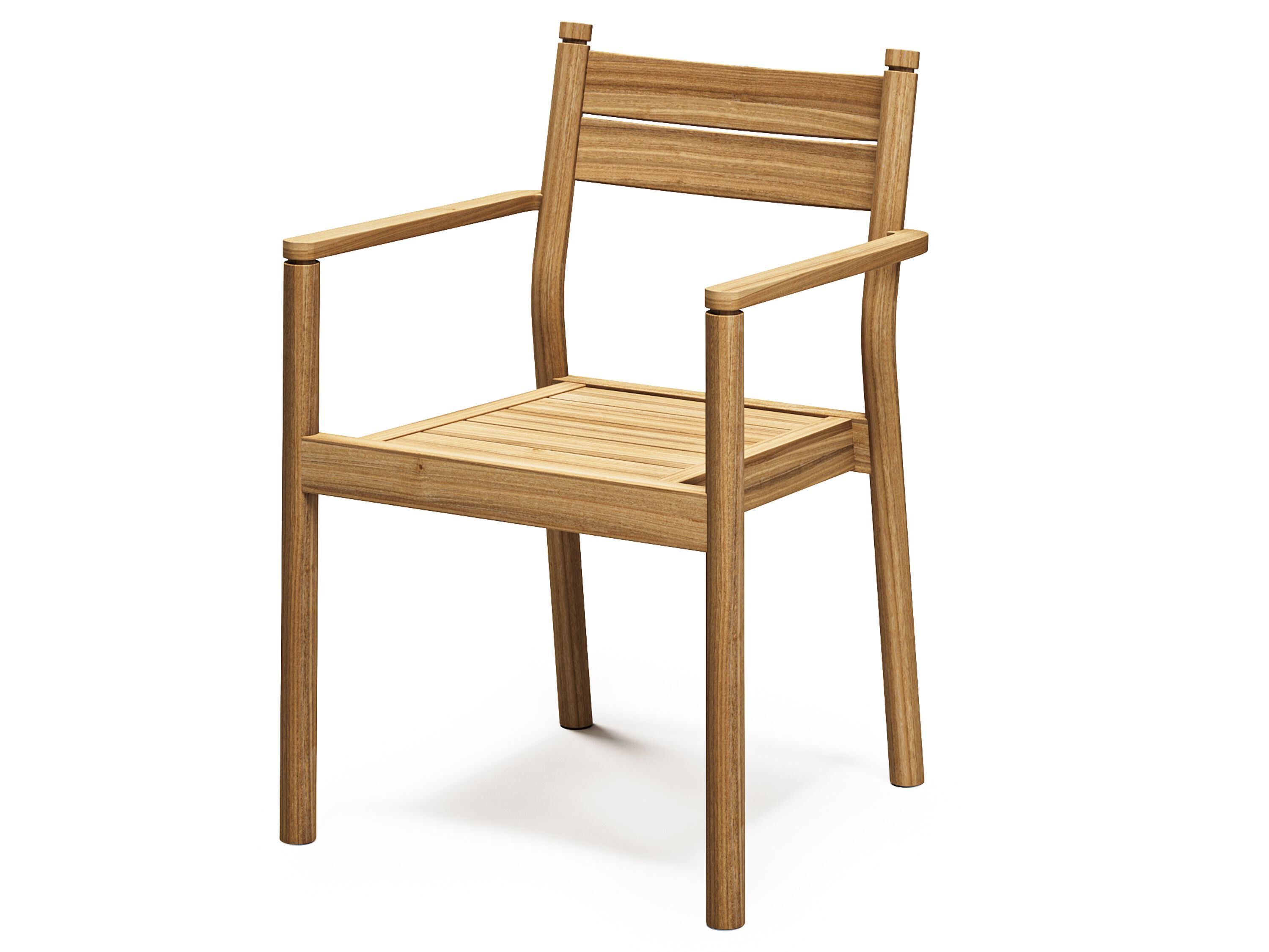 Деревянный штабелируемый садовый стул с подлокотниками Atmosphera Панама ARCH-00144422 - Вид №11