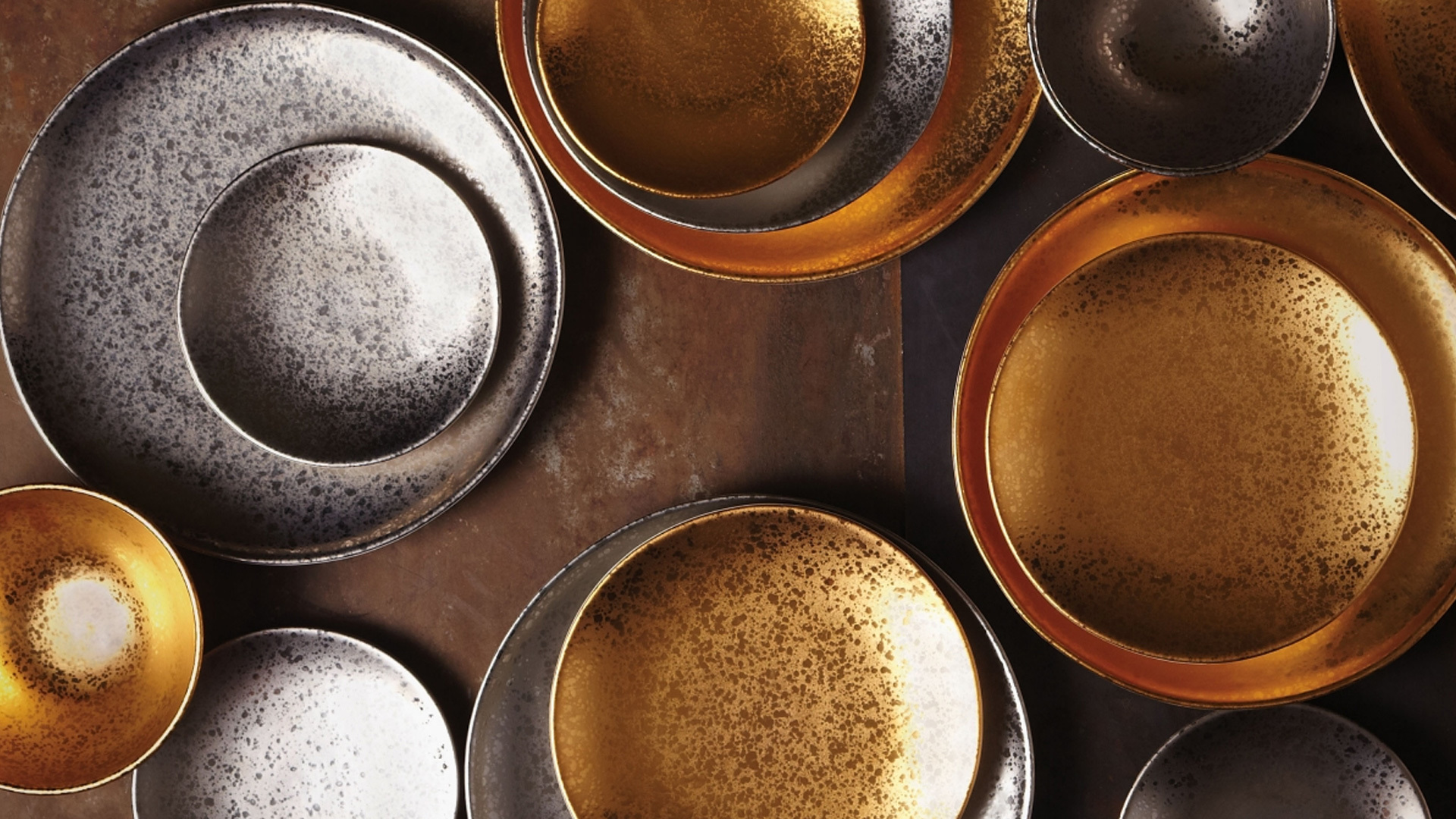 10583633 L’Objet Тарелка десертная 20см "Алхимия платиновая" Фарфор  - Вид №1