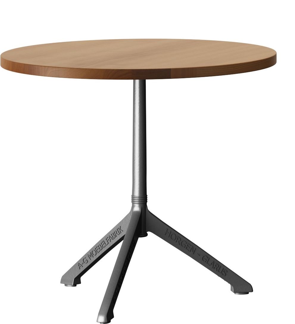 Круглый обеденный стол из массива дерева horgenglarus EPOC ARCH-00042574 - Вид №5