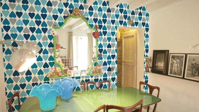 GLAMORA Моющиеся виниловые обои с рисунком Colour blocking sun-id-1408746 - Вид №2