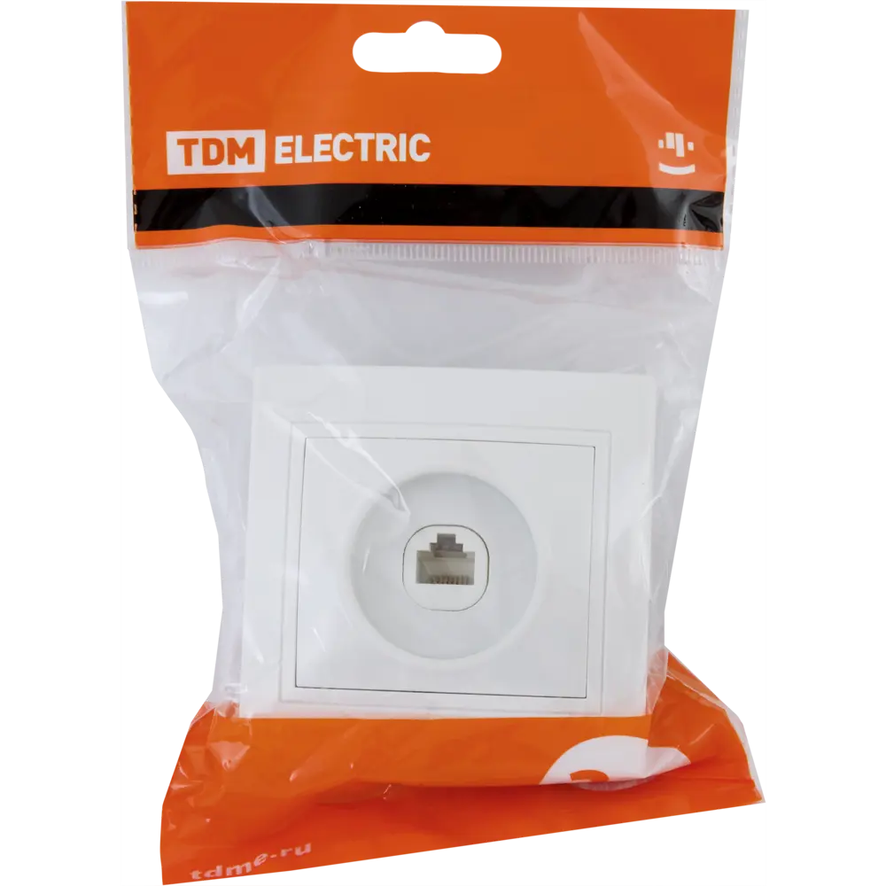 TDM ELECTRIC - Встраиваемая компьютерная розетка RJ45 для локальной сети 85591120 Серия отсутствует STLM-0064402 - Вид №5