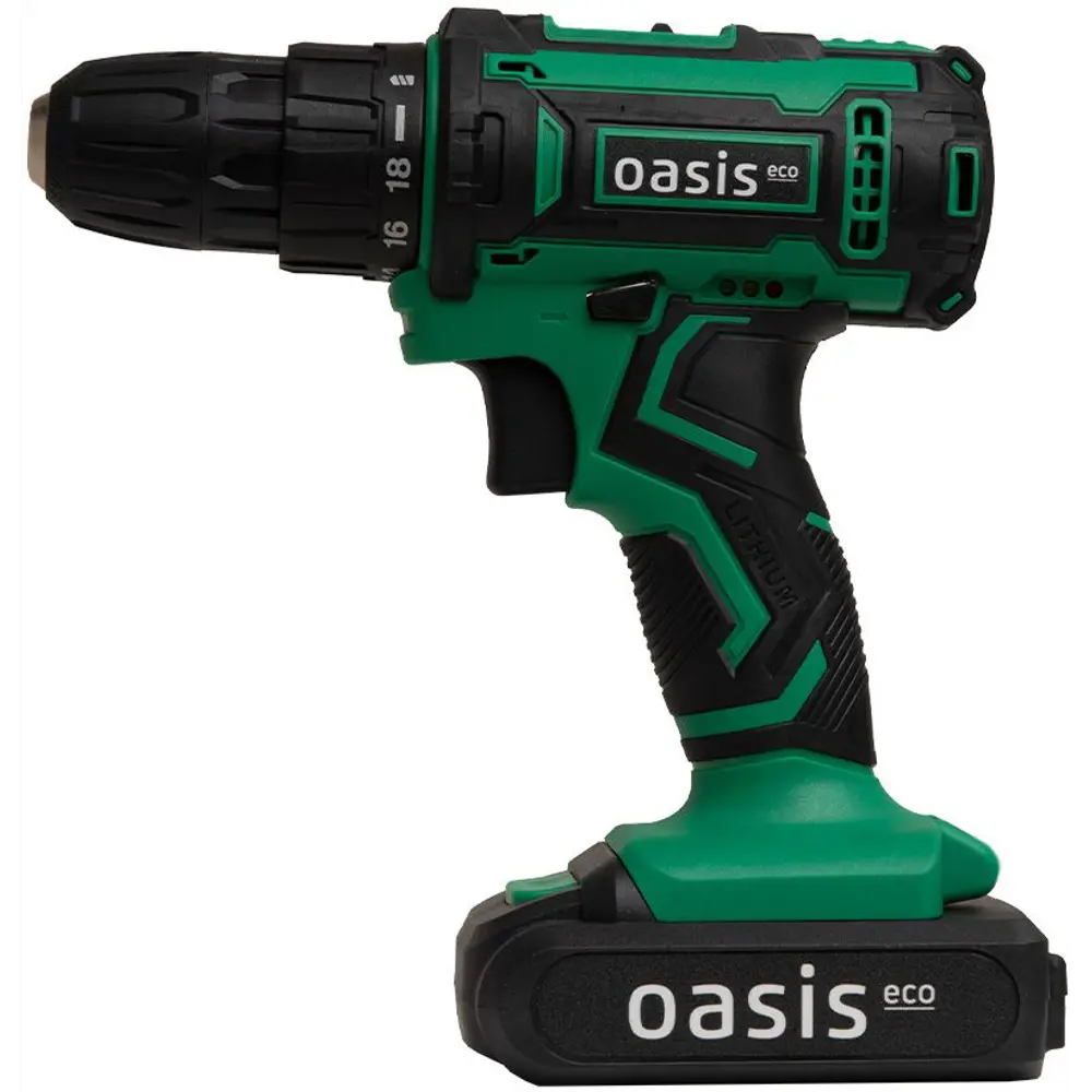 Аккумуляторный шуруповерт Oasis Eco ASB-18S с двойным аккумулятором 89372825 STLM-0849020 - Вид №6