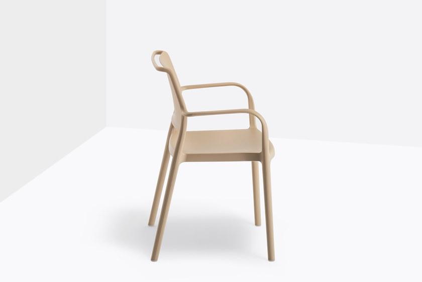 Pedrali Стул полипропиленовый с подлокотниками Ara sun-id-1409764 - Вид №2