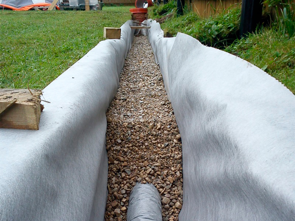 Полотно иглопробивное, плотность 300 гр/м2, ширина 200 см, длина 50 м ГеоПластБорд GPBST-113 - Вид №5