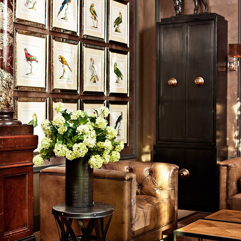 Шкаф для одежды коричневый D'Alsace PUSHA EICHHOLTZ 062457 Черный  - Вид №2