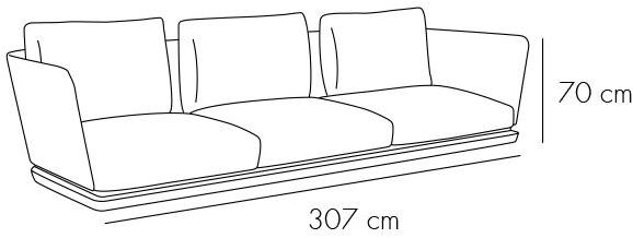 Punt 4-х местный тканевый диван sun-id-1464758 - Вид №5