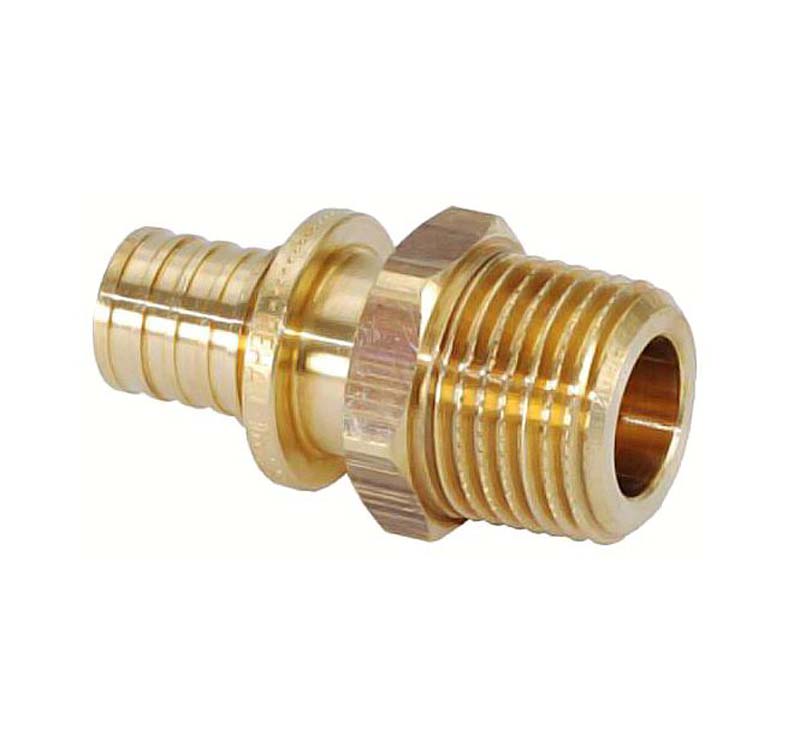 Муфта надвижная Н латунная REHAU 20х1/2" 137975