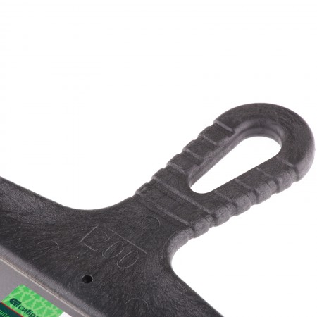 Шпатель фасадный из нержавеющей стали 200мм с пластмассовой ручкой СИБРТЕХ 12317 - Вид №3