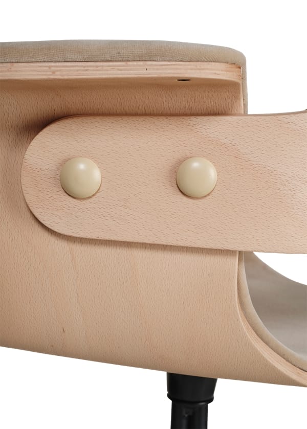 Кресло на колесиках с мягким сиденьем BD Barcelona Showtime ARCH-00131907 - Вид №6