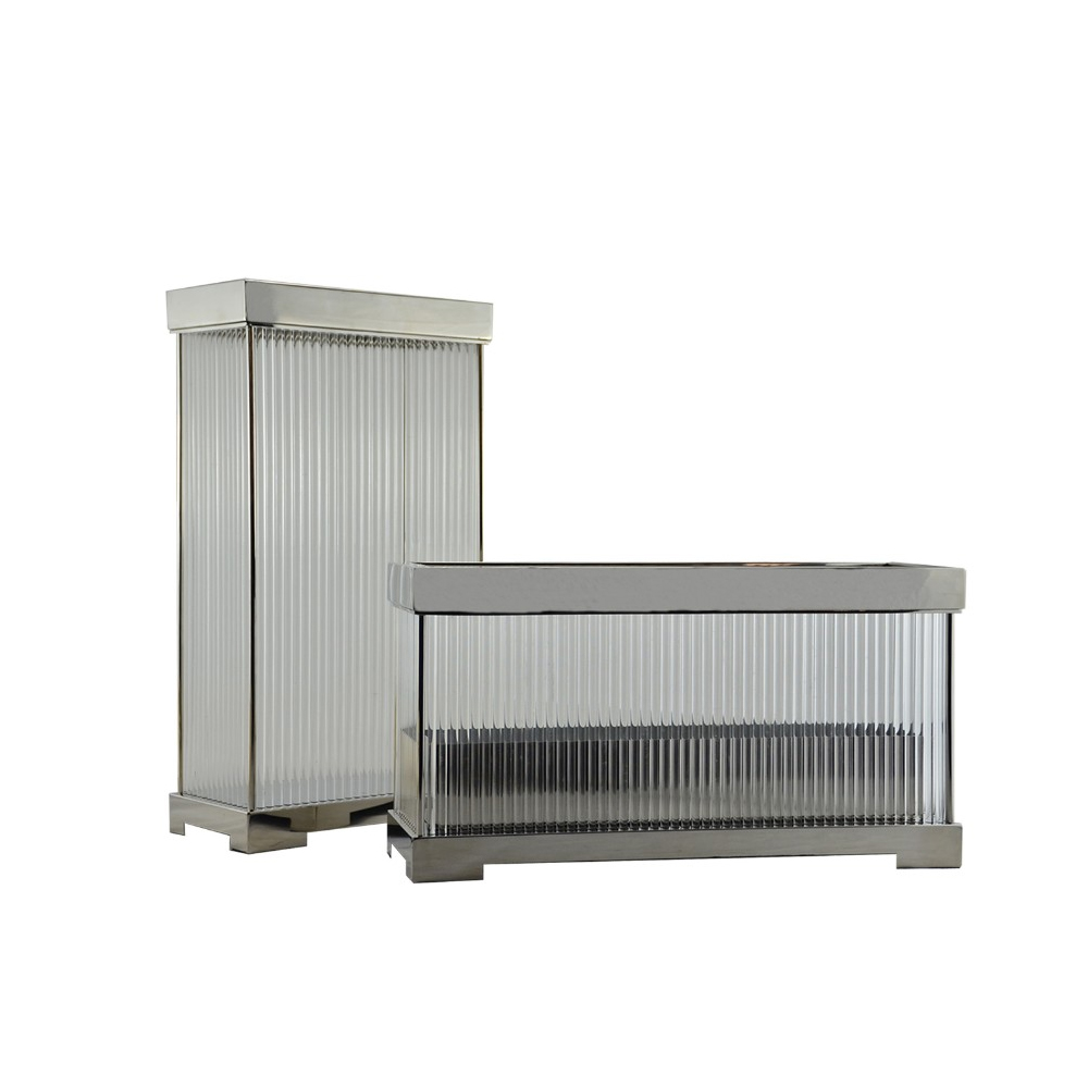 Ваза BRAC4095 от Delight Collection DELIGHT COLLECTION ДИЗАЙНЕРСКИЕ 247632 Хром  - Вид №2