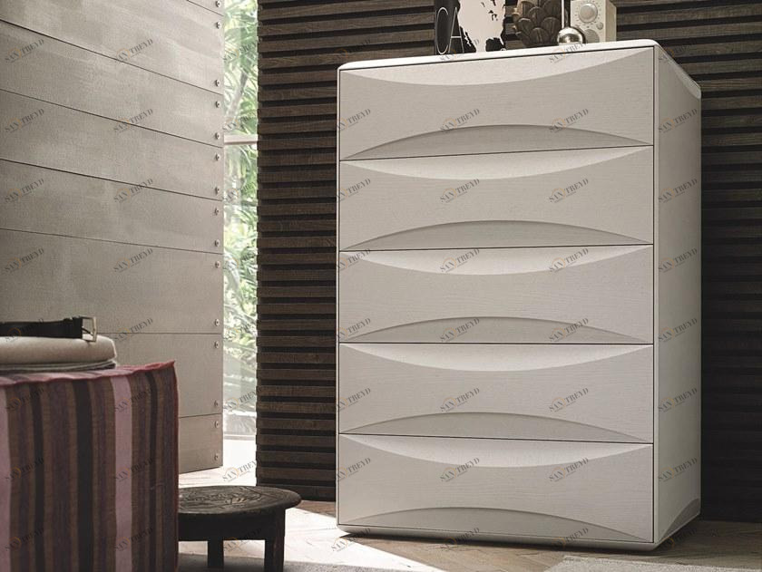 Gruppo Tomasella Лакированный комод со встроенными ручками Sidney sun-id-1464488