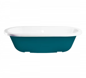 Gentry Home Bexley Cast iron bathtubs with feet Ral 5009