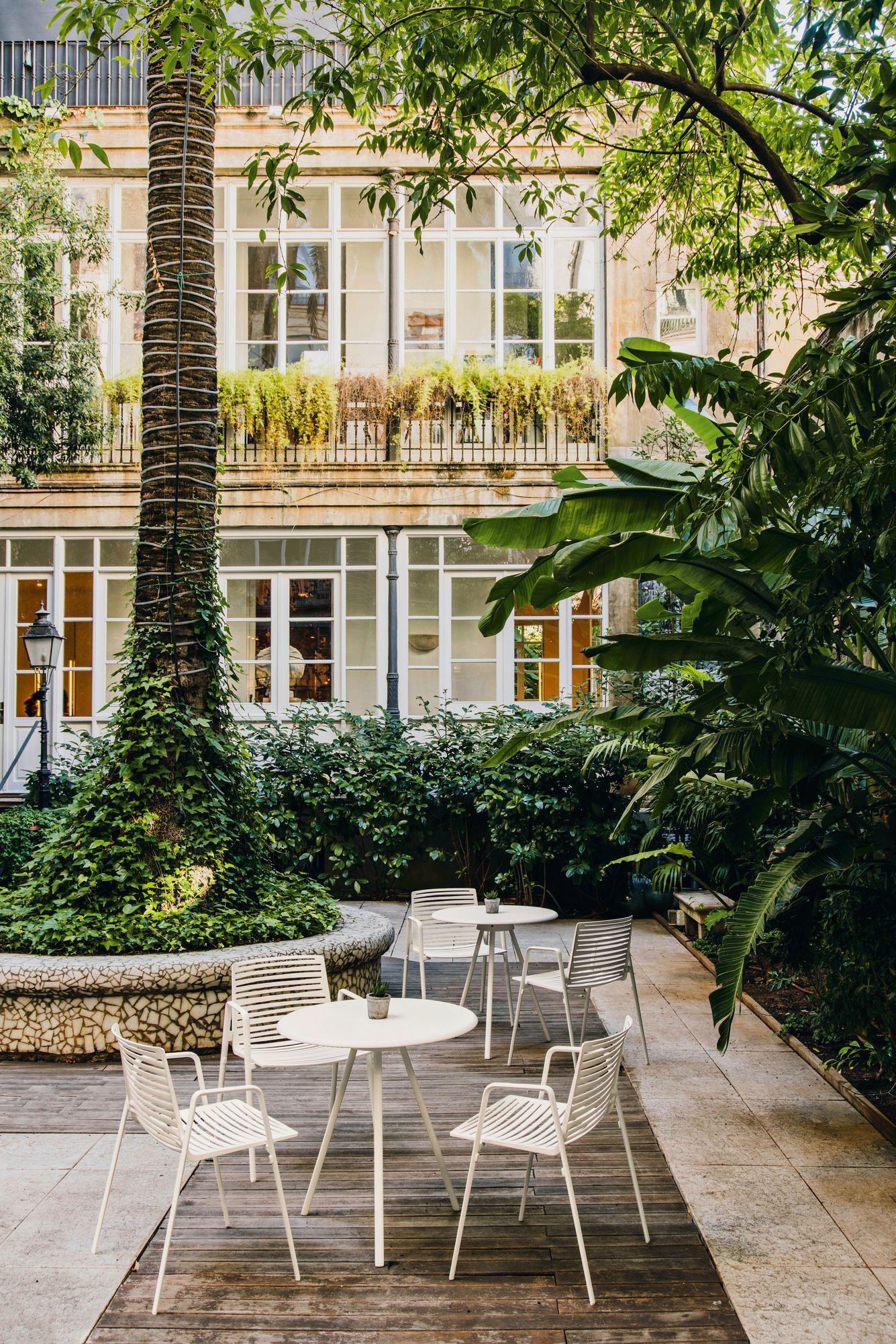 Алюминиевый круглый садовый столик FAST ARCH-00072976 - Вид №8