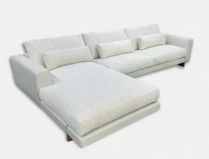 MORADA Диван из ткани с шезлонгом Divo Divo sec