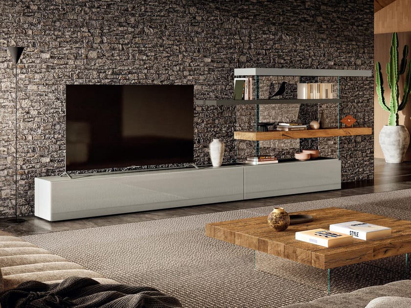 Отдельно стоящая стена из дерева и стекла Lago Air ARCH-00125076