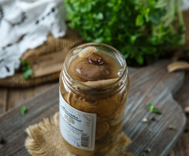 5295 Маслята неочищенные маринованные Виктория Храмцова Вкусляндия  - Вид №3