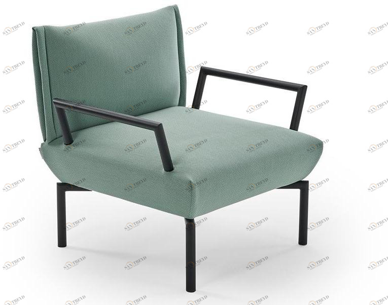 Sancal Кресло из ткани с подлокотниками Click sun-id-1390691