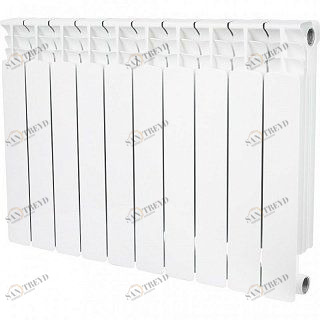 Радиатор STOUT Space 5 секций биметаллический секционный, высота 500мм SRB0310050005