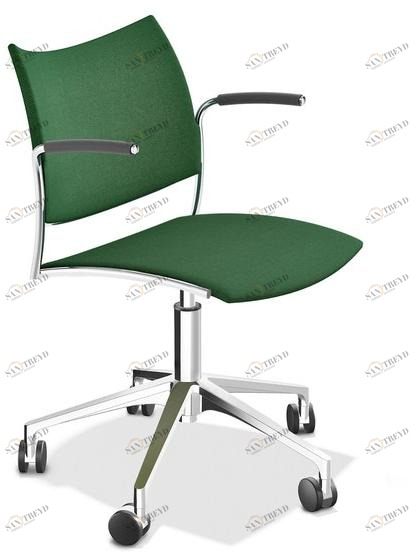 Casala Вращающееся кресло из ткани с подлокотниками Cello 2298/10