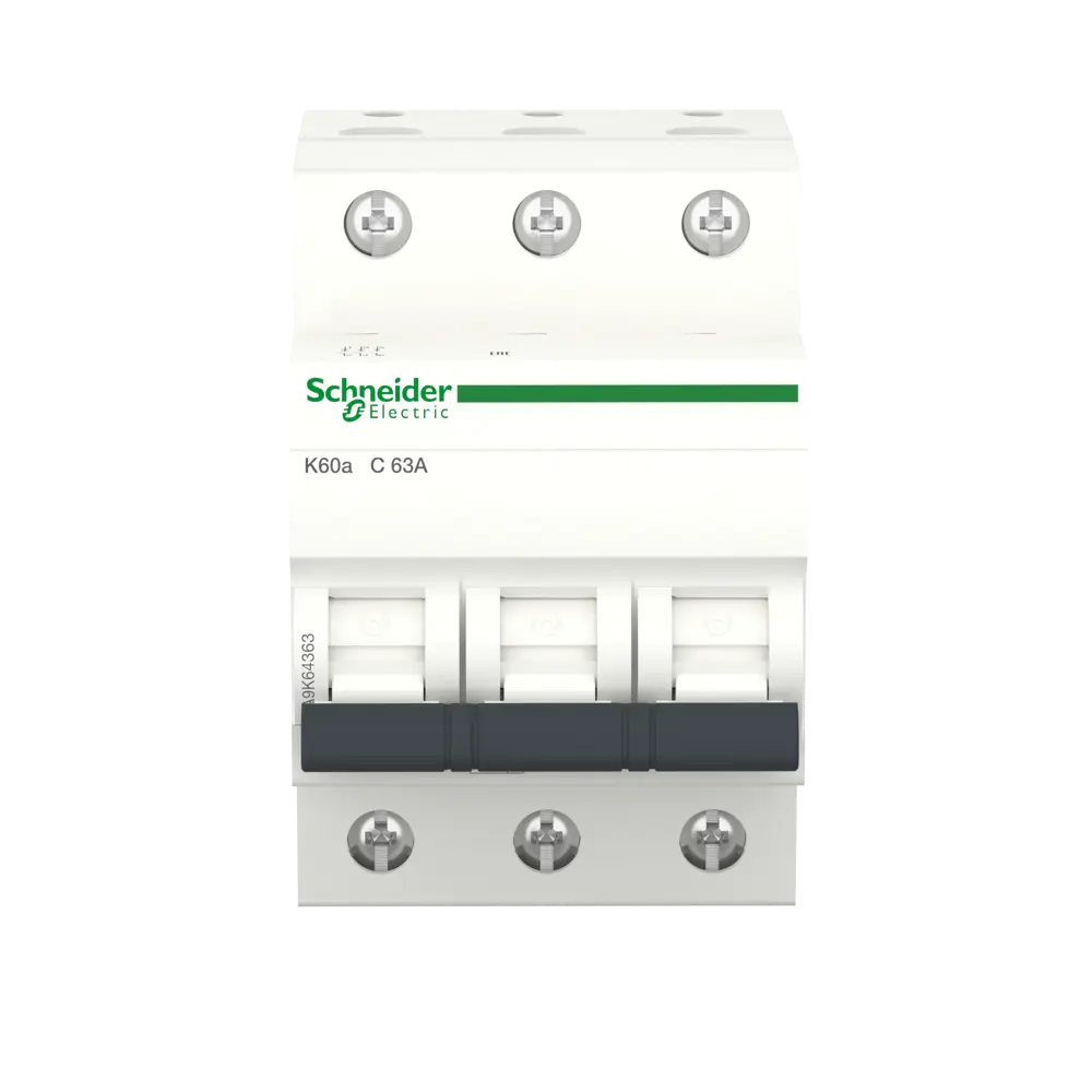 Автоматический выключатель Systeme Electric Acti9 3P C63 А 4.5 кА STLM-2002994 - Вид №1