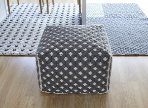 100349 Пуф маленький Dark grey GAN Silai