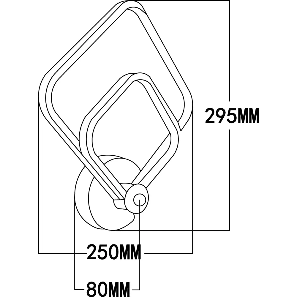 Настенный светильник Twister-1 10228/SG LED Escada STLM-2063332 - Вид №6