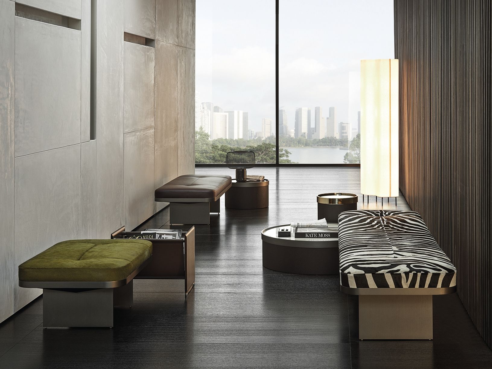 Скамья Minotti Клайв ARCH-00123629 - Вид №2