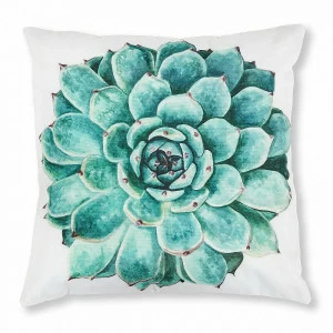 Чехол на подушку Jeane 45x45с принтом от La Forma LA FORMA РИСУНОК, ЦВЕТЫ, РАСТЕНИЯ 299178 Зеленый