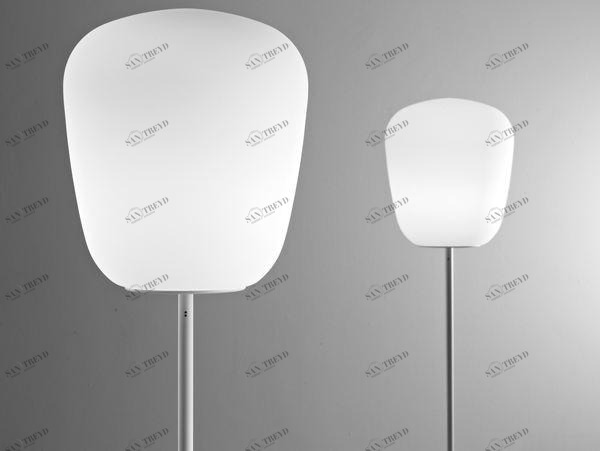 Fabbian Торшер из люминесцентного галогенного стекла Lumi baka sun-id-1376099