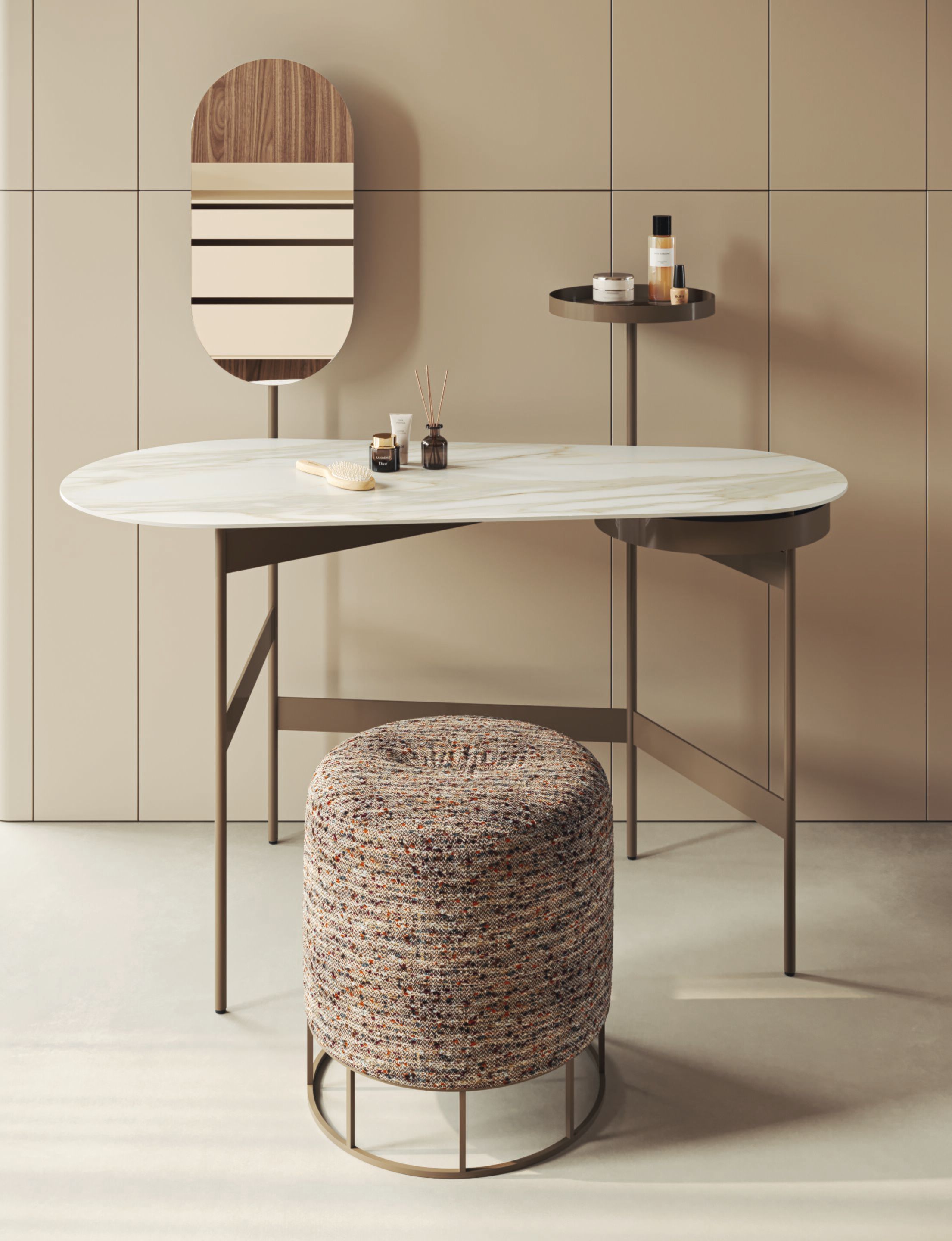 Консольный стол с металлическим каркасом Ronda Design Mira ARCH-00019945 - Вид №2