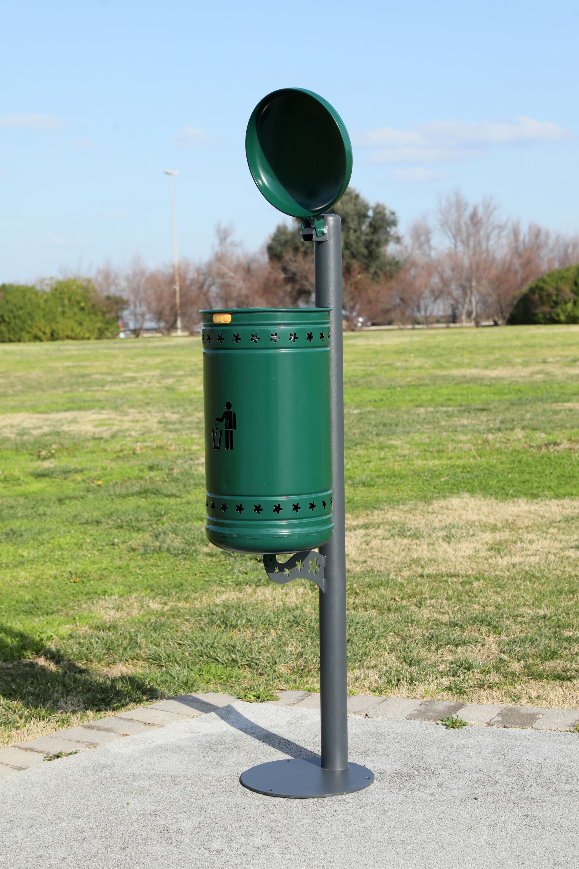 Наружная стальная стойка для мусора CITYSì CINO ARCH-00066101 - Вид №2