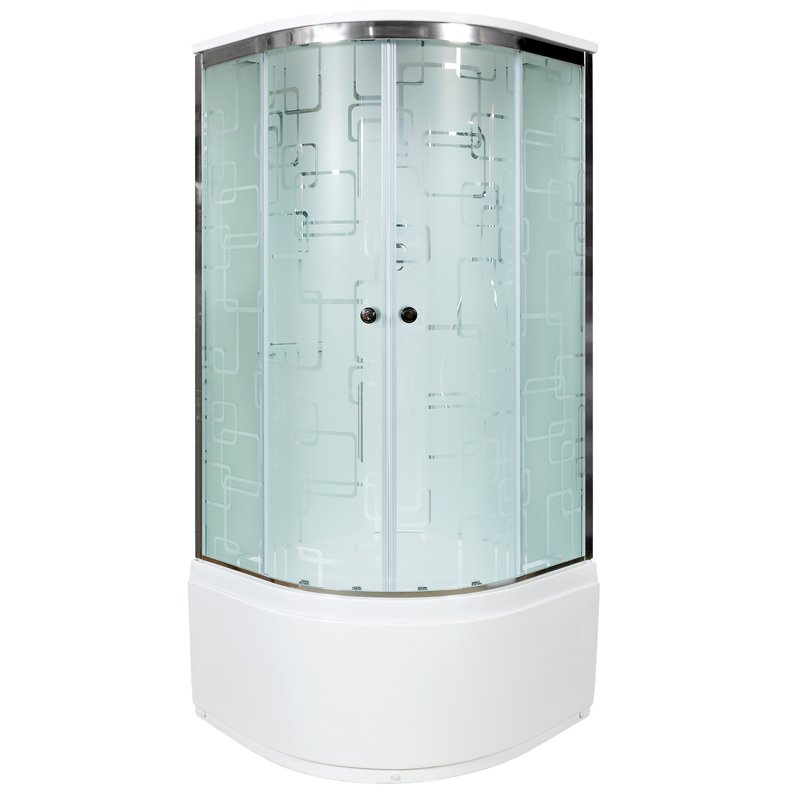 ЕМ2712 R N с гидромассажем (гм.) Душевая кабина DETO Серия ЕМ ЕМ4580 с электрикой (эл.) - Вид №18