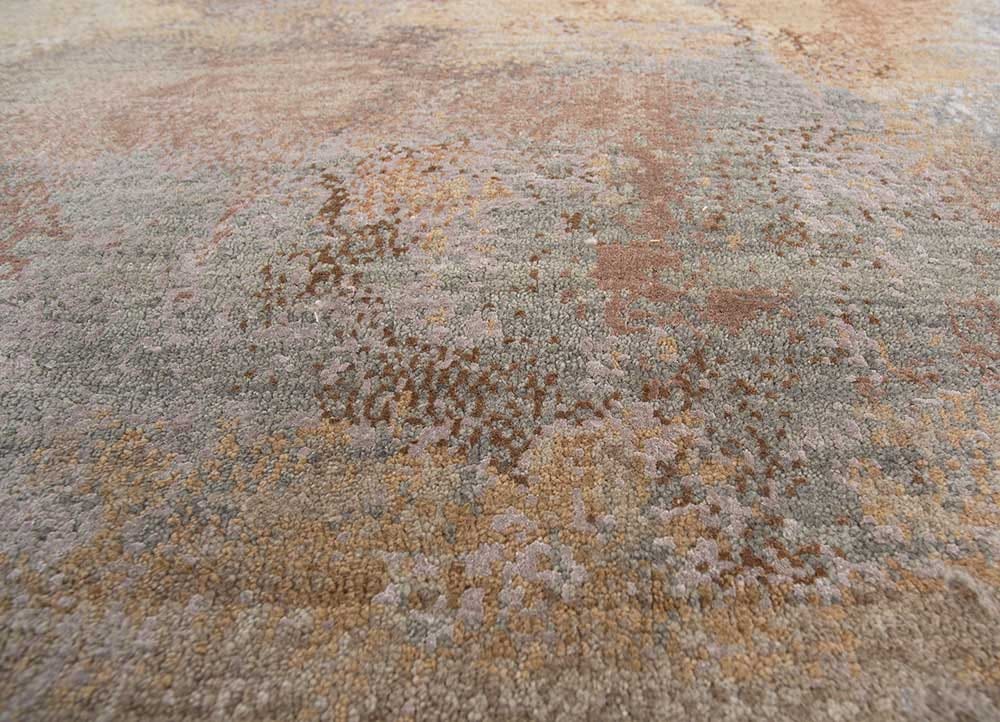 Бамбуковый Шелковый прямоугольный ковер ручной работы Jaipur Rugs Unfold ARCH-00112483