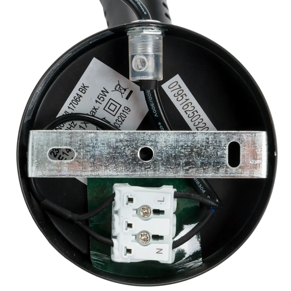 Светильник бра настенный KREAFORTA Kilkis цвет черный STLM-2086594 - Вид №5