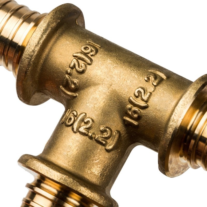 Тройник 16 аксиальный для труб из сшитого полиэтилена STOUT SFA0013000016 - Вид №3