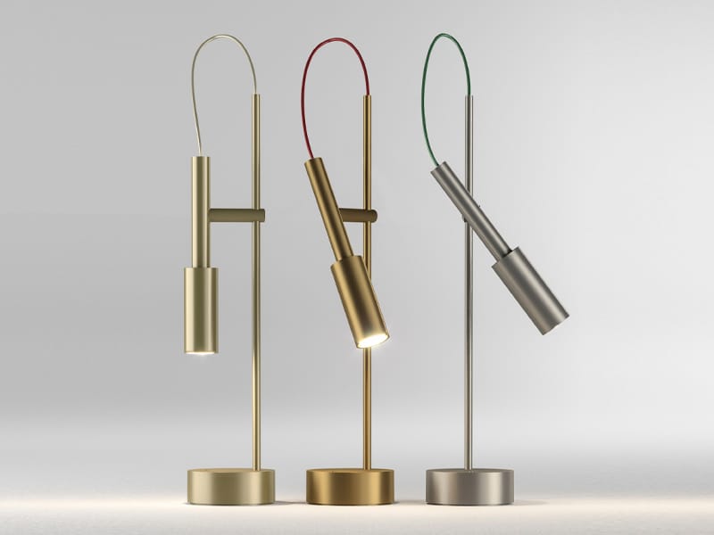 Литой алюминиевый светодиодный настольный светильник Panzeri платье-футляр ARCH-00016957