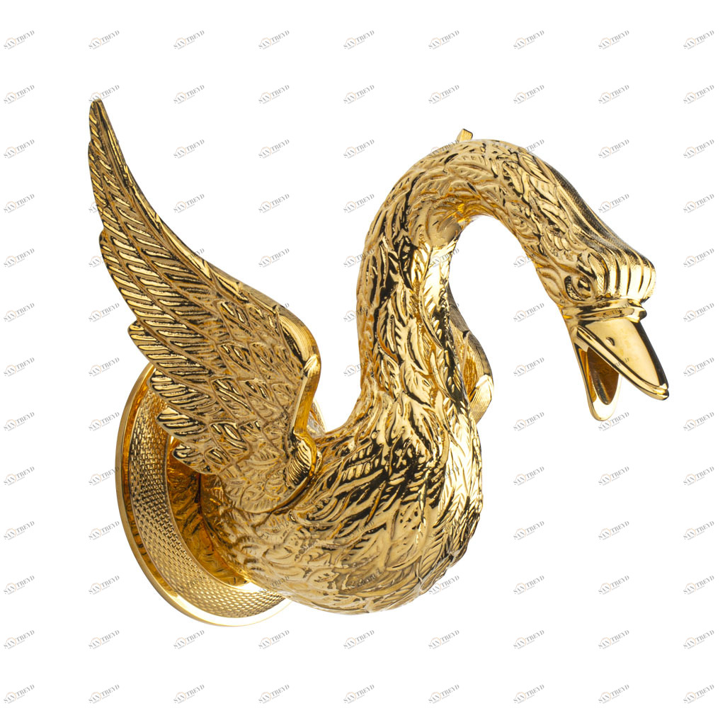 C45-3WS1 C45-3WS1 Излив на ванну настенный КРЫЛО ЛЕБЕДЯ Cristal & Bronze CYGNE AILÉ Cygne Aile