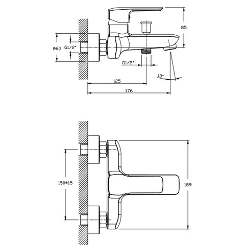 Orange Merci M13-944cr Душевая система в комплекте Хром sun-id-1516924 - Вид №9
