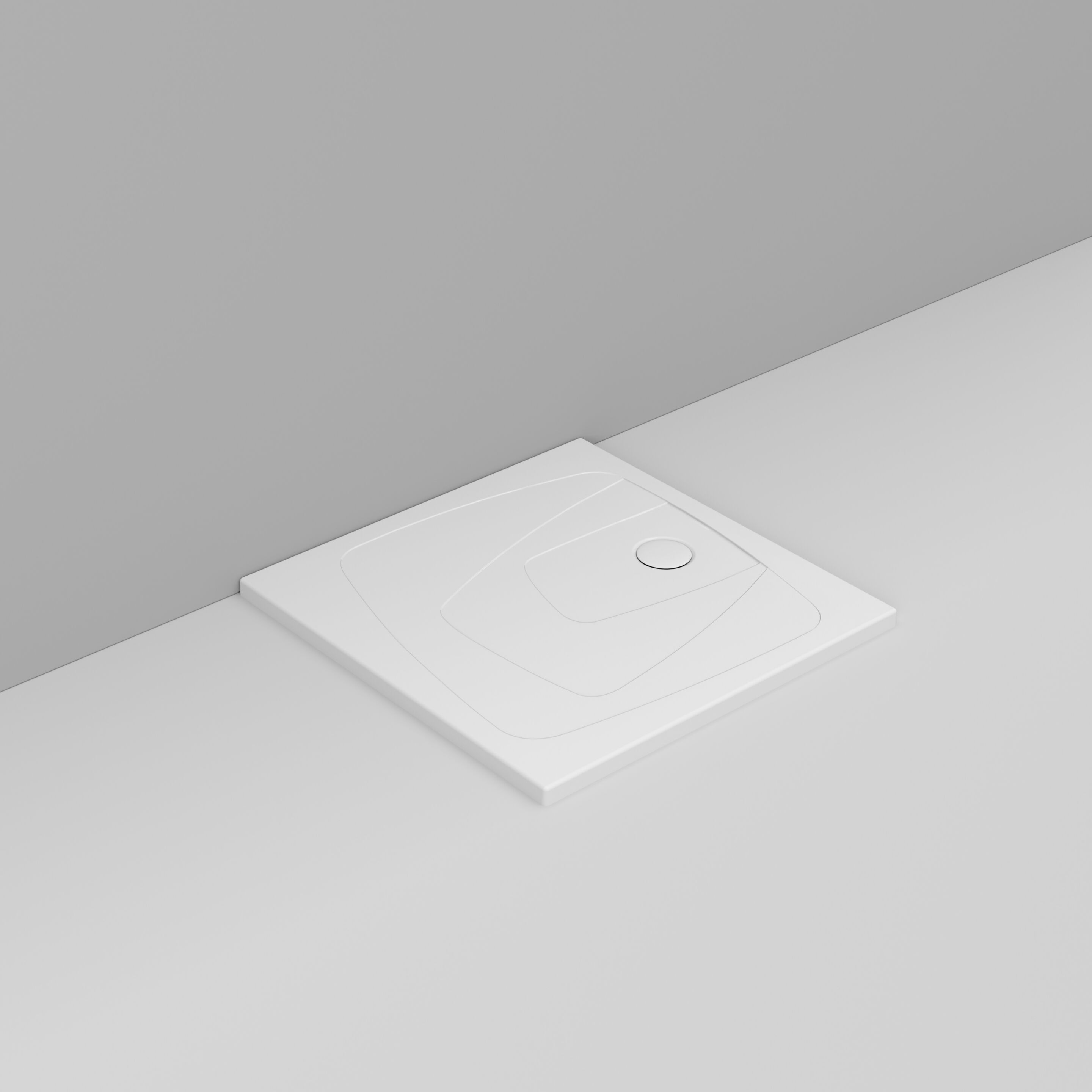 Керамический нескользящий квадратный поддон для душа Ceramica Dolomite за пределами ARCH-00056029 - Вид №6