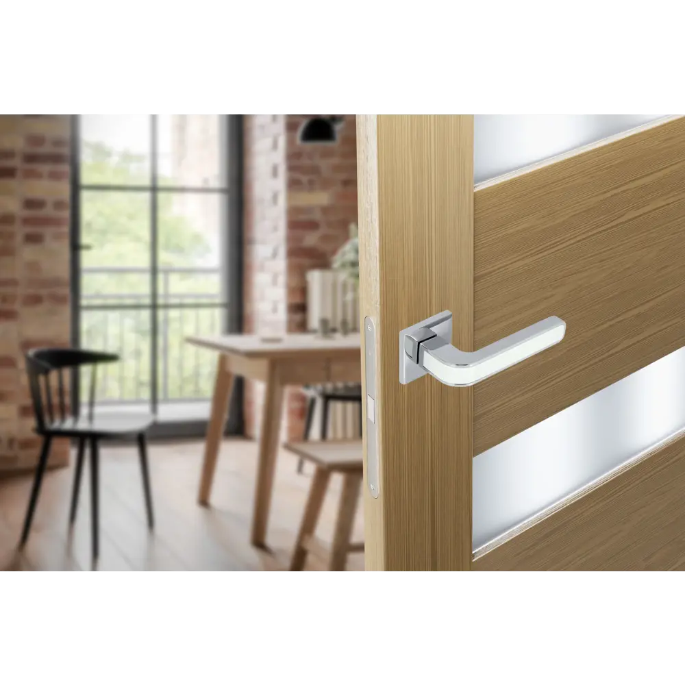 Дверные ручки EDSON для межкомнатных дверей в стиле хром 85168443 STLM-0059328 - Вид №7