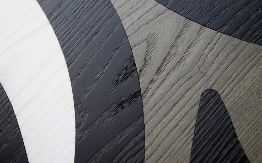 LIGNIS® Квадратное настенное зеркало в раме Dolcevita abstract 12.007 - Вид №2