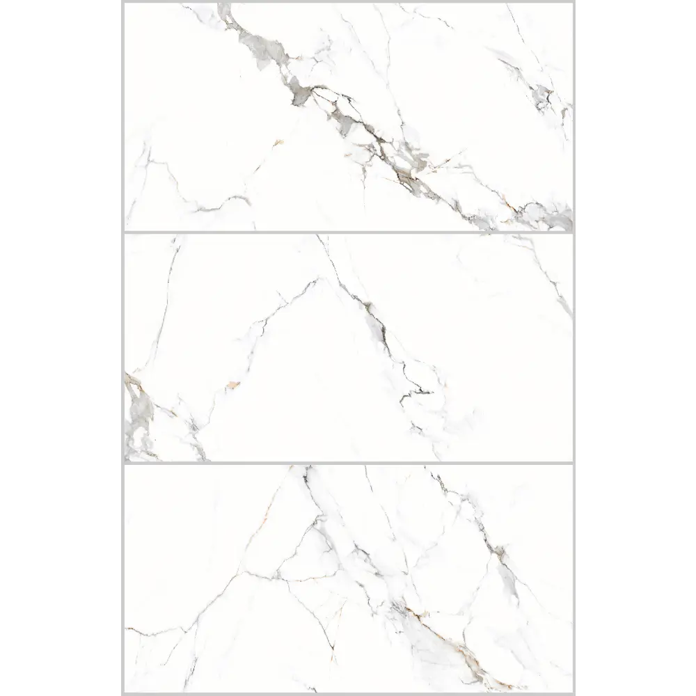 Глазурованный керамогранит Galaxy Statuario 80x160 см 2.56 м² матовый цвет белый 89460217 STLM-2061391 Santreyd CARVING - Вид №2