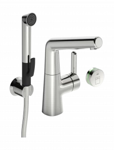 Oras 3009F Смеситель для умывальника с клапаном, 3 V 3009F Inspera Хром