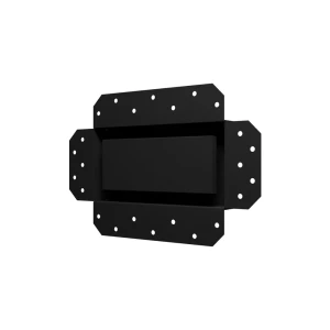 Вентиляционная решетка ERA SGR 190×290 мм стальная черная 89439685