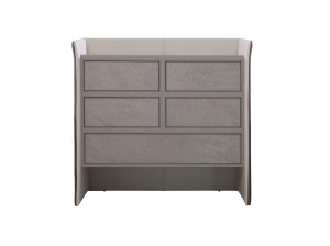 Кожаный комод