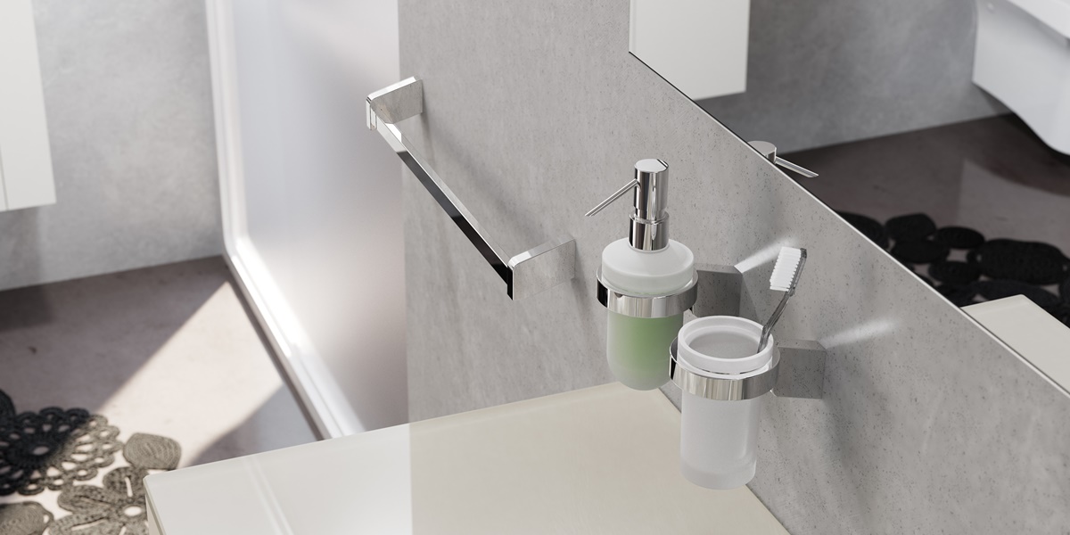 Sonia Полотенцедержатель 300 мм S3-Organic Affinity Хром 124633 - Вид №1