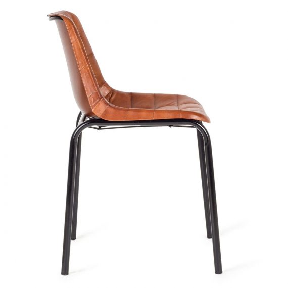 080650 Мягкий кожаный стул Francisco Segarra Mews Santreyd