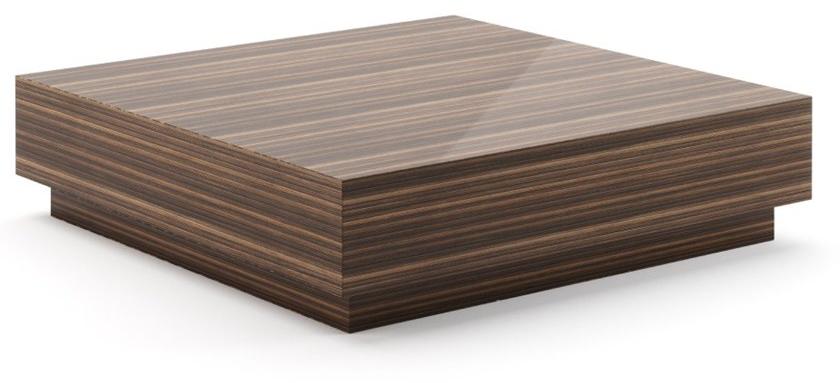 PRADDY Квадратный деревянный журнальный столик для гостиной  Ml260  - Вид №1